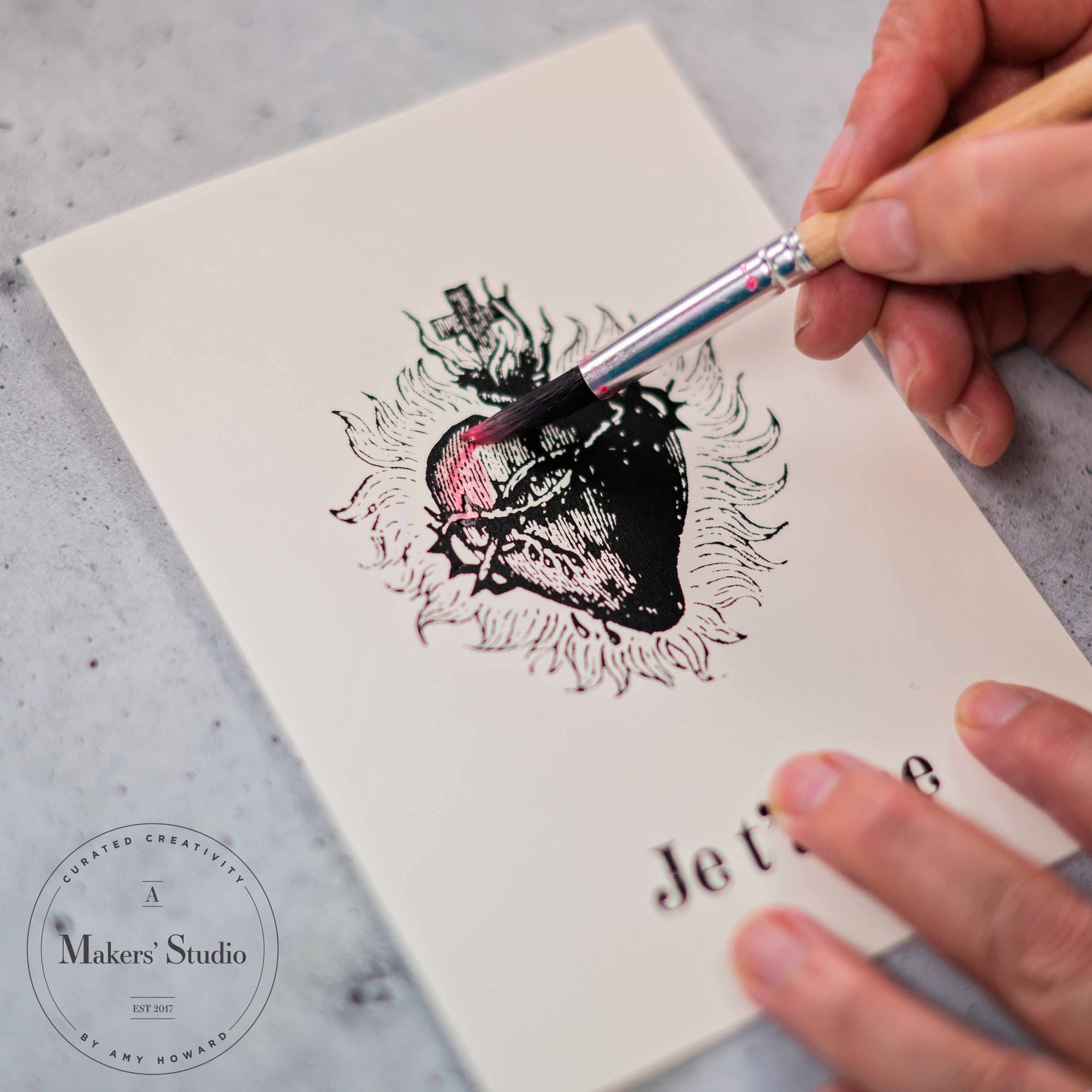 Vintage Oddities - Mesh Stencil 9x12